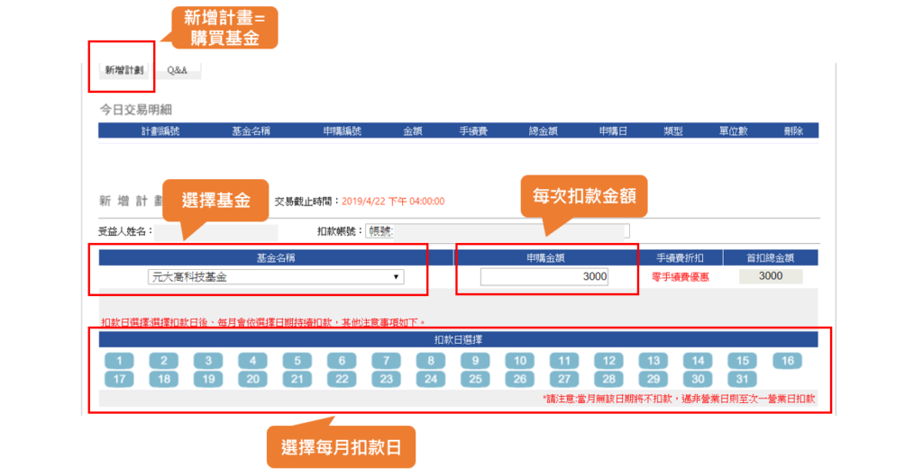 基金操作教學